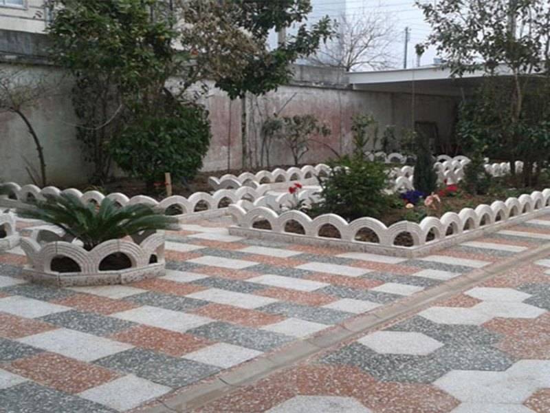 طراحی جدول باغچه